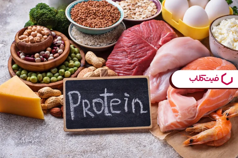 پروتئین‌های موثر در رژیم غذایی و منابع غذایی آنها