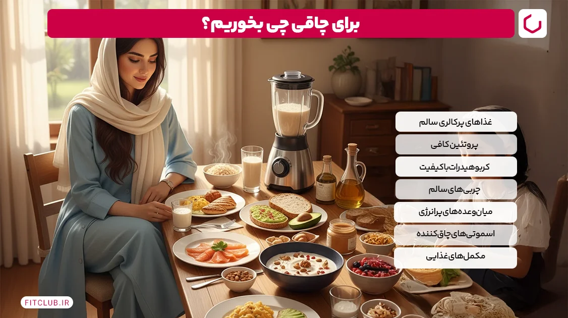 برای چاقی چی بخوریم؟ | فیت کلاب
