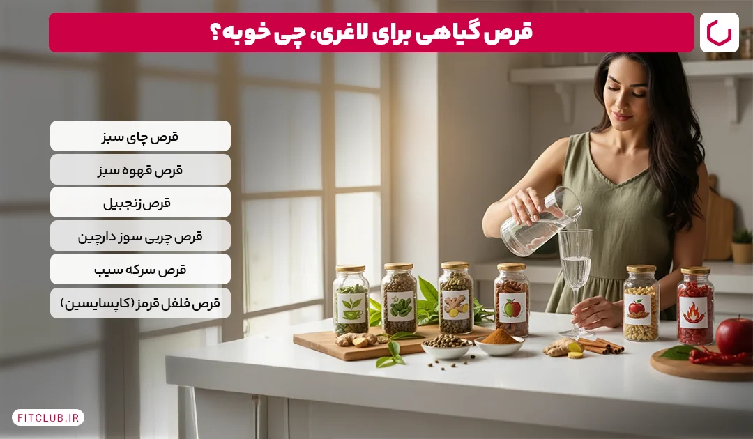 بهترین قرص های چربی سوز گیاهی | فیت کلاب