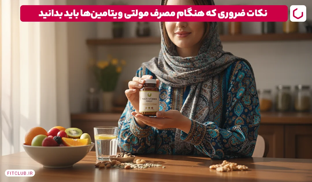 نکات مهم مصرف مولتیویتامینها برای افزایش انرژی | فیت کلاب