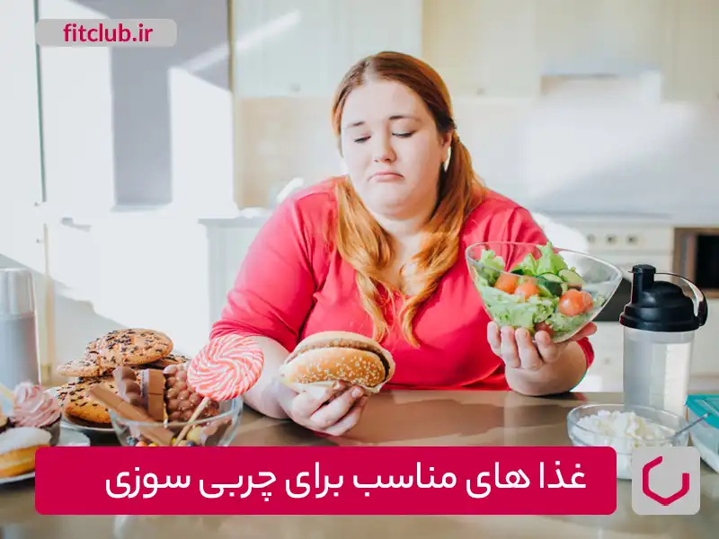 غذایی مناسب برای چربی سوزی