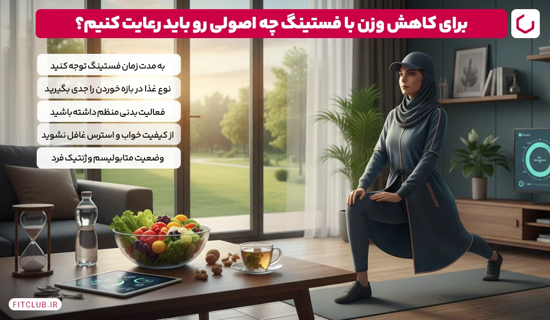 با رژیم فستینگ چقدر وزن کم میکنیم؛ عوامل موثر بر کاهش وزن با فستینگ | فیت کلاب