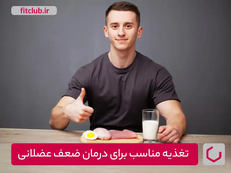 تغذیه مناسب برای درمان ضعف عضلانی