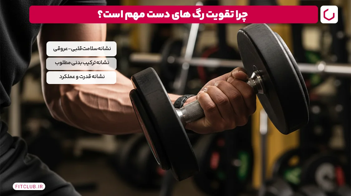 چرا تقویت رگ‌ های دست مهم است؟ | فیت کلاب