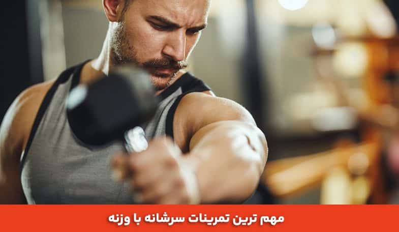 مهم ترین تمرینات سرشانه با وزنه