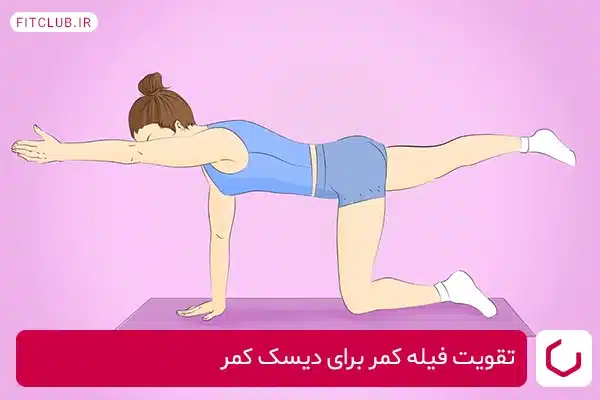 تقویت فیله کمر برای دیسک کمر