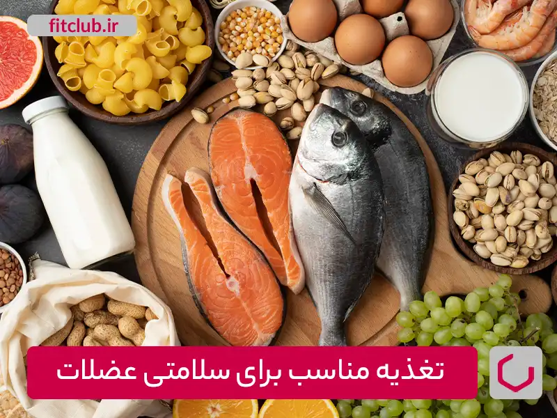 تغذیه مناسب برای سلامتی عضلات