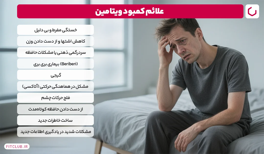 علائم کمبود تیامین | فیت کلاب