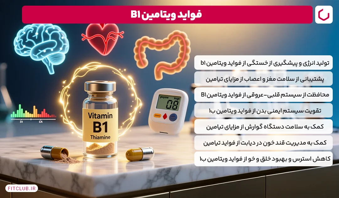 فواید ویتامین B1 | فیت کلاب
