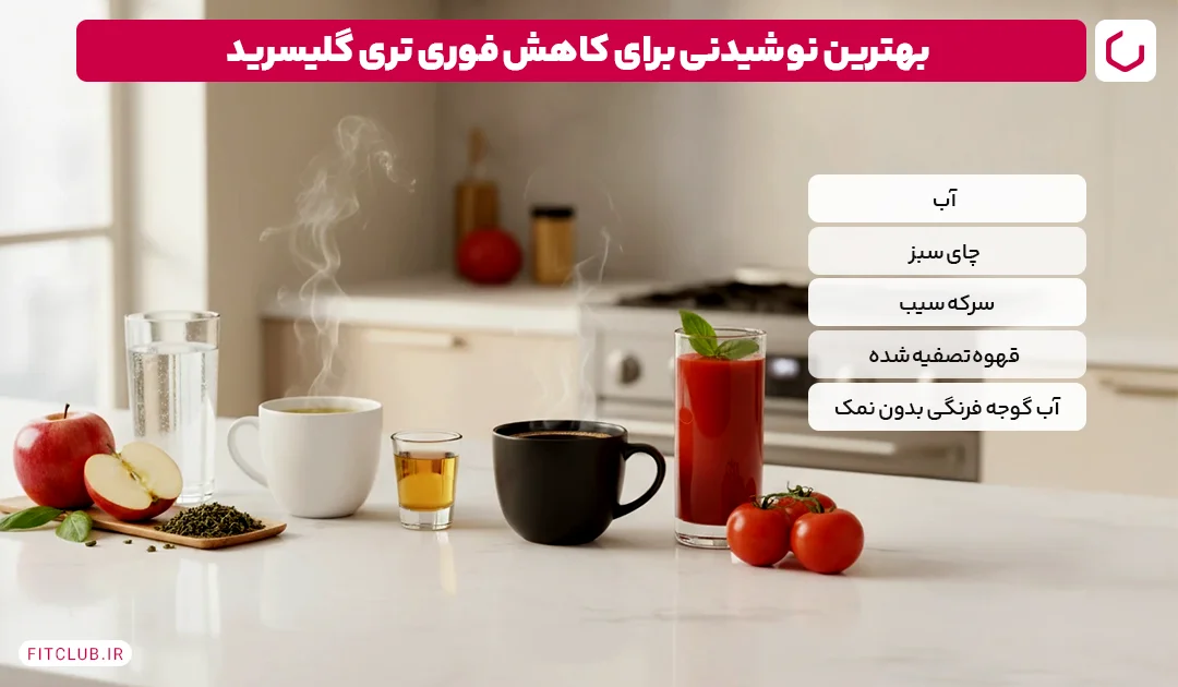 بهترین نوشیدنی برای کاهش فوری تری گلیسرید | فیت کلاب