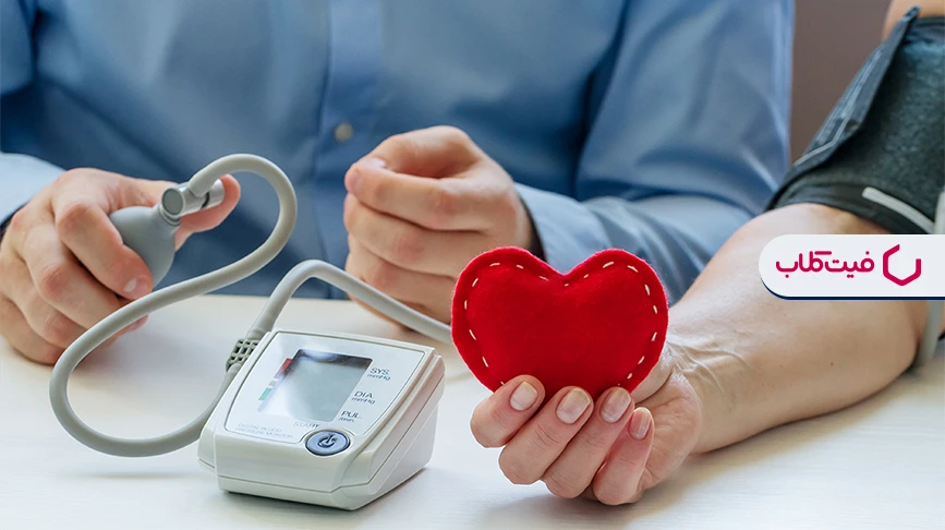 رابطه بین فشار خون بالا و سکته قلبی