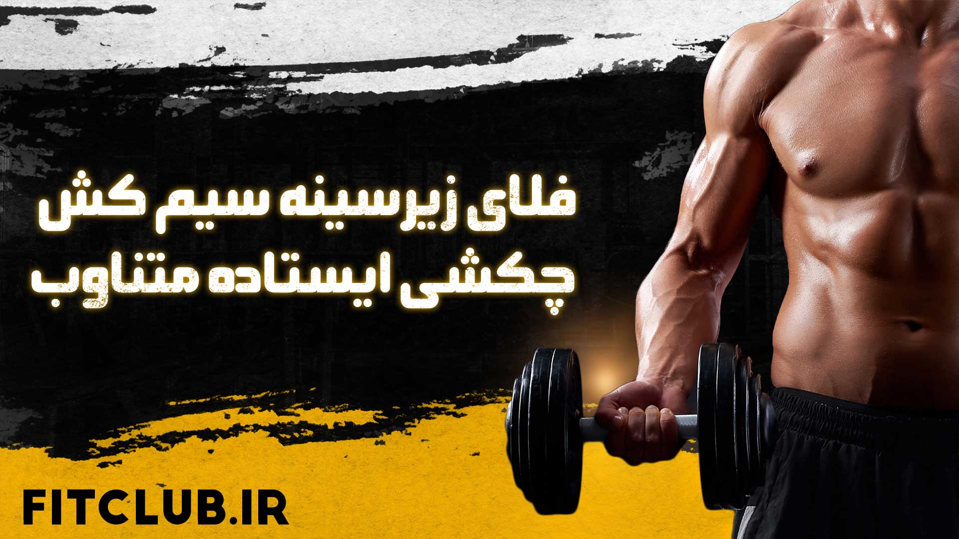 آموزش حرکت ورزشی فلای زیرسینه سیم کش چکشی ایستاده متناوب