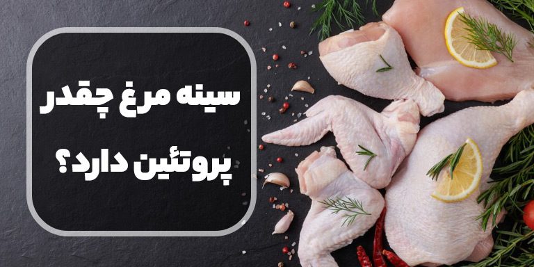 سینه مرغ چقدر پروتئین دارد؟