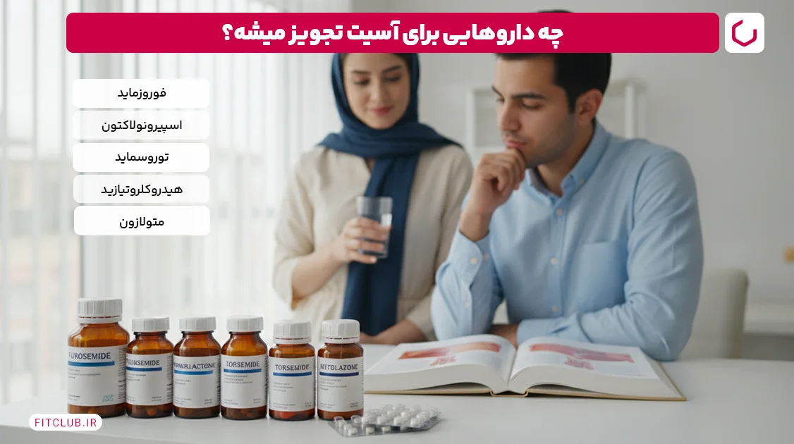 درمان سریع آب آوردن شکم؛ داروهای ادرار آور | فیت کلاب