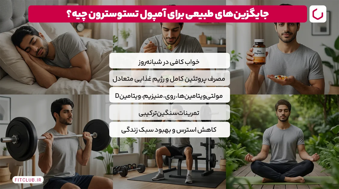 آمپول تستوسترون برای بدنسازی؛ جایگزینهای طبیعی داره؟ | فیت کلاب
