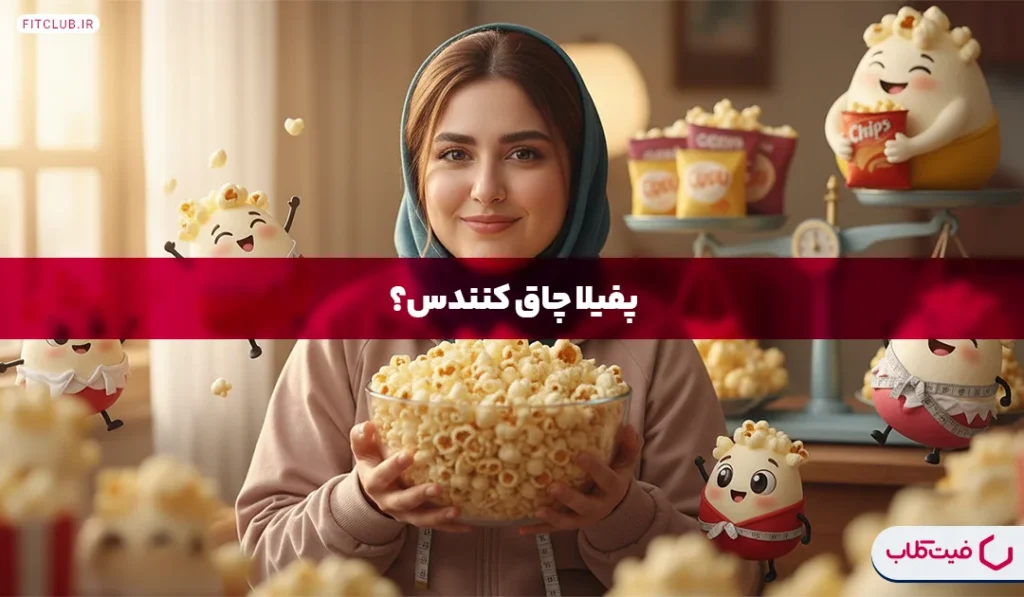 آیا پفیلا چاق کننده است؟ کالری پاپ کورن | فیت کلاب