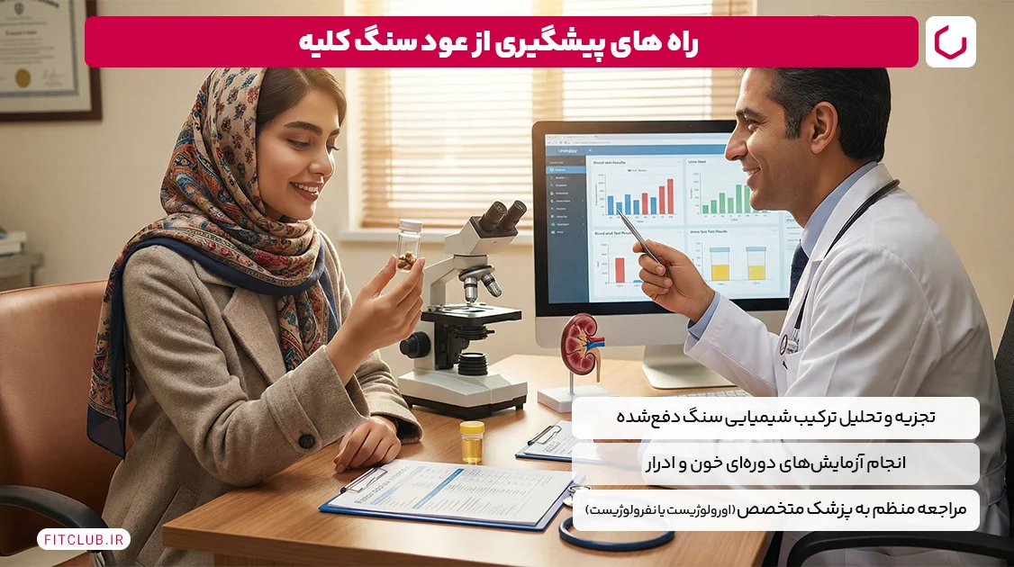راه های پیشگیری از عود سنگ کلیه | فیت کلاب