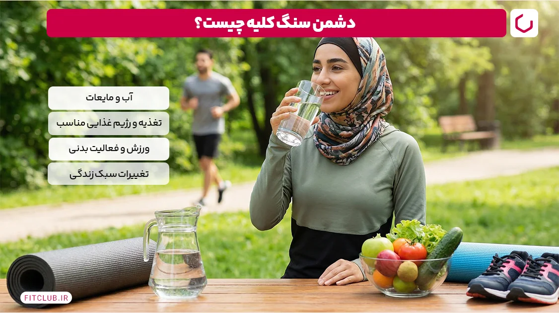 دشمن سنگ کلیه چیست؟ | فیت کلاب