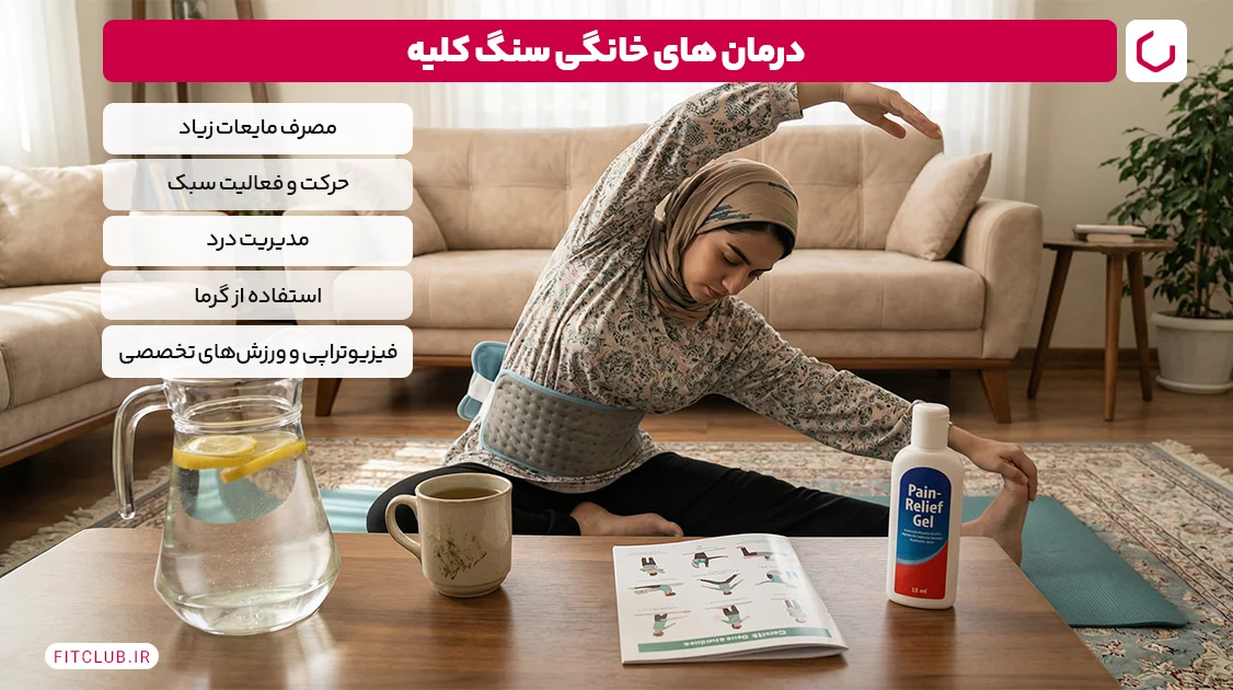 درمان های خانگی سنگ کلیه | فیت کلاب